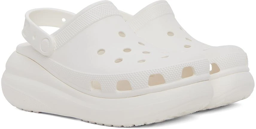 商品Crocs|White Crush Clogs,价格¥409,第4张图片详细描述