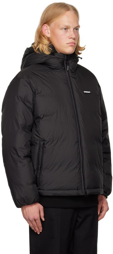 商品Burberry|Black Sunderland Down Jacket,价格¥7627,第4张图片详细描述