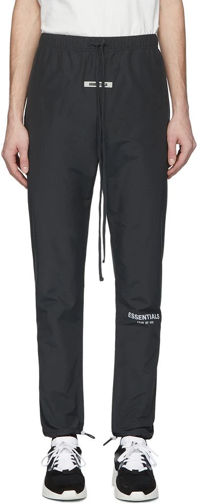 商品Essentials|Black Canvas Lounge Pants 休闲裤,价格¥628,第1张图片