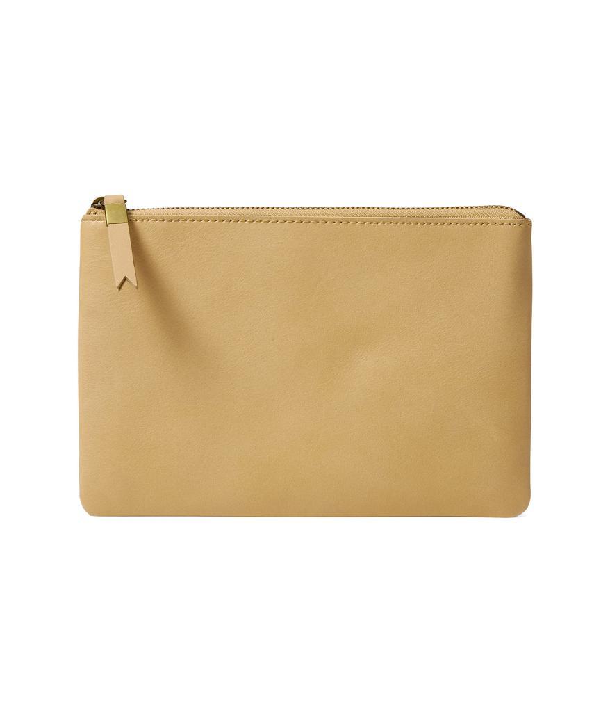 商品Madewell|The Leather Pouch Clutch,价格¥255,第1张图片