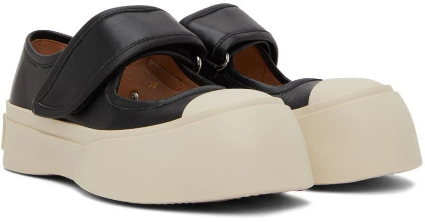 商品Marni|Black & Off-White Pablo Mary-Jane Sneakers,价格¥2919,第4张图片详细描述