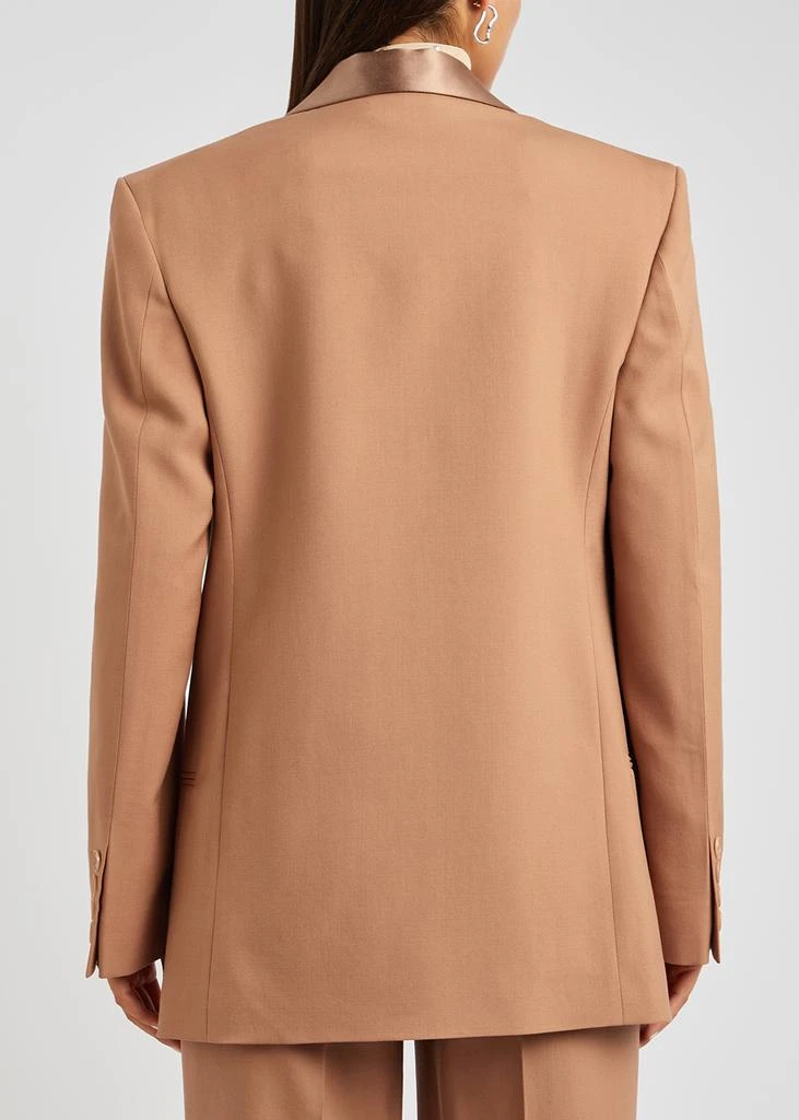 商品Stella McCartney|Caramel wool twill blazer,价格¥3841,第3张图片详细描述