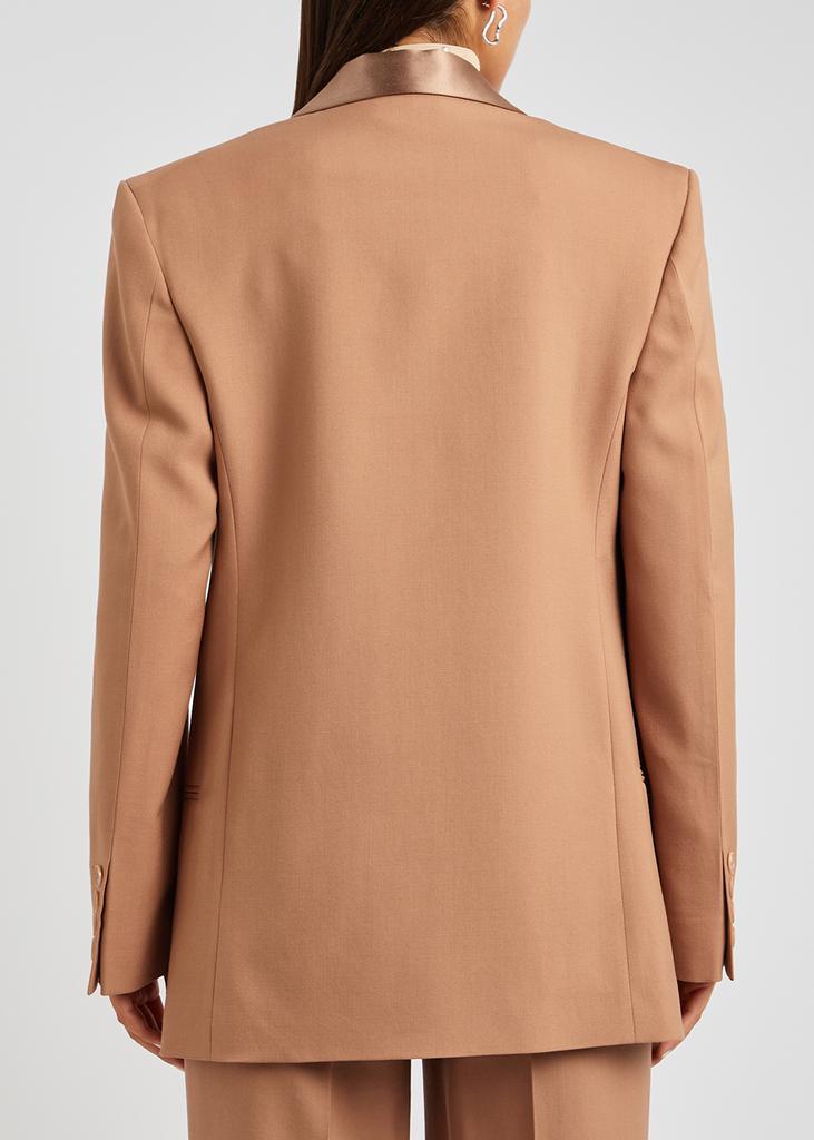 商品Stella McCartney|Caramel wool twill blazer,价格¥11154,第5张图片详细描述