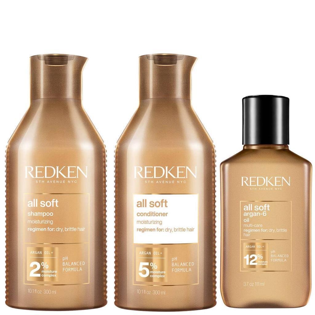 商品Redken|Redken Ultimate All Soft Trio Pack (3 Products),价格¥439,第1张图片