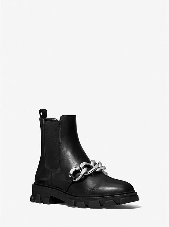 商品Michael Kors|Scarlett Embellished Leather Boot,价格¥608,第1张图片