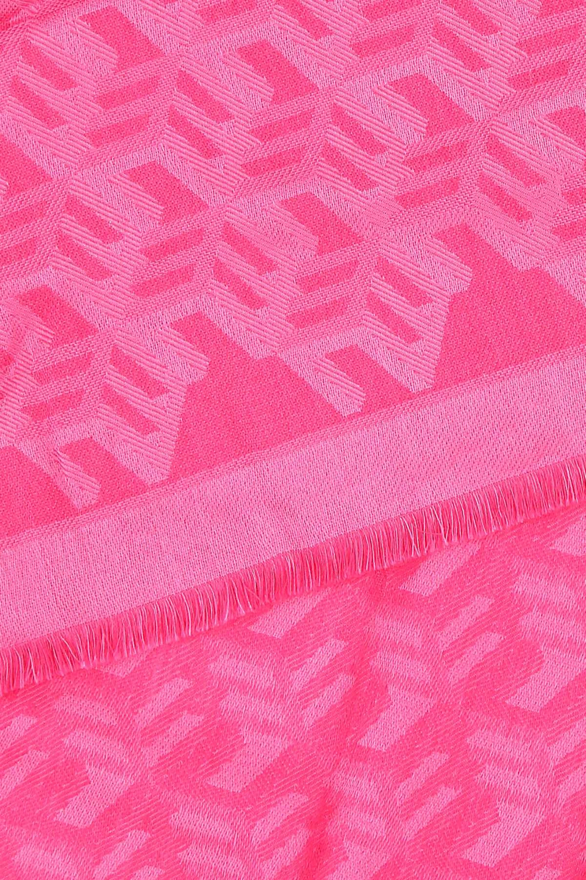 商品MCM|MCM 女士围巾 MEFCAMM06QR 粉红色,价格¥1689,第3张图片详细描述