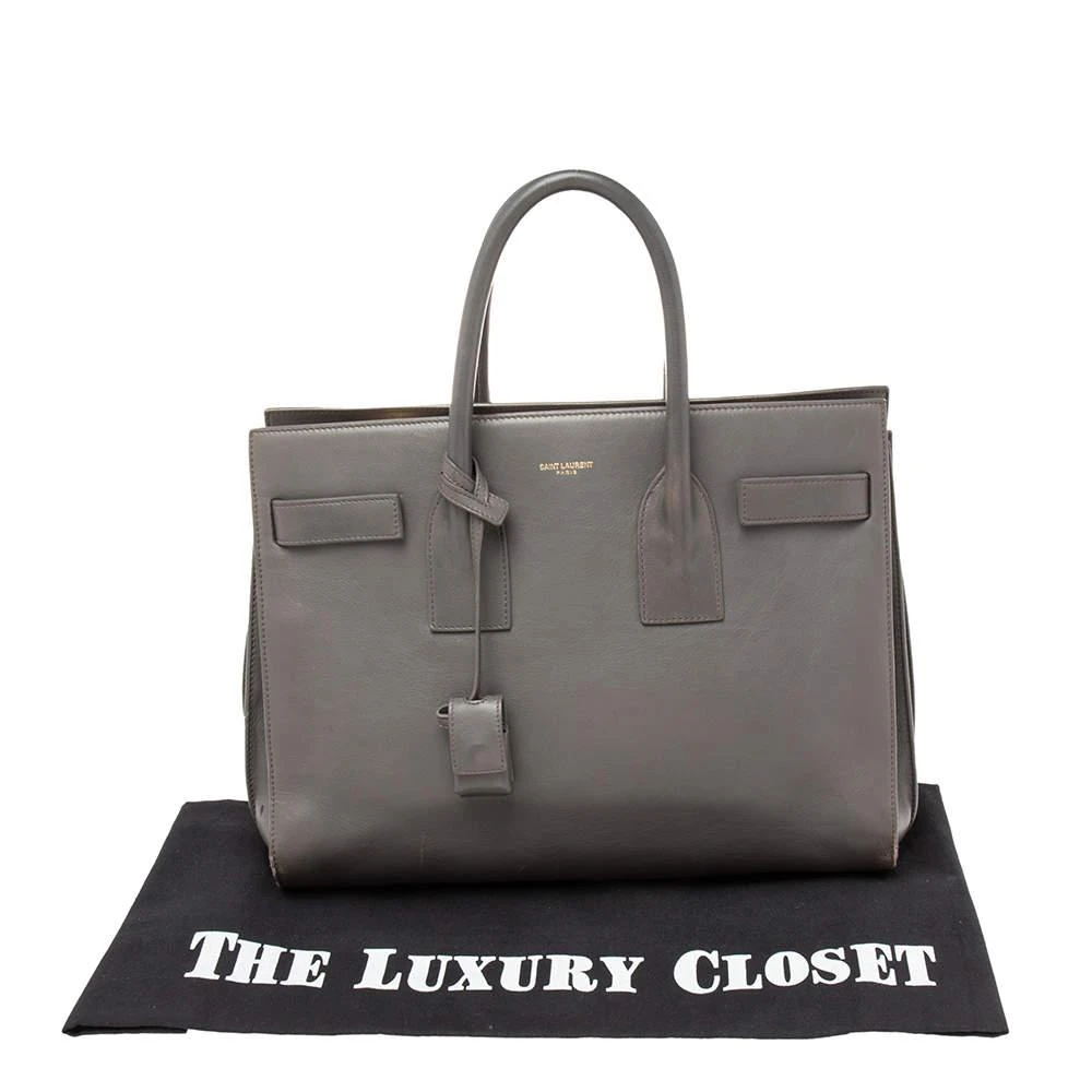 Saint Laurent Grey Leather Small Classic Sac De Jour Tote 商品