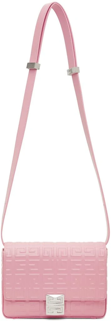 商品Givenchy|粉色中号 4G 单肩包,价格¥11141,第1张图片