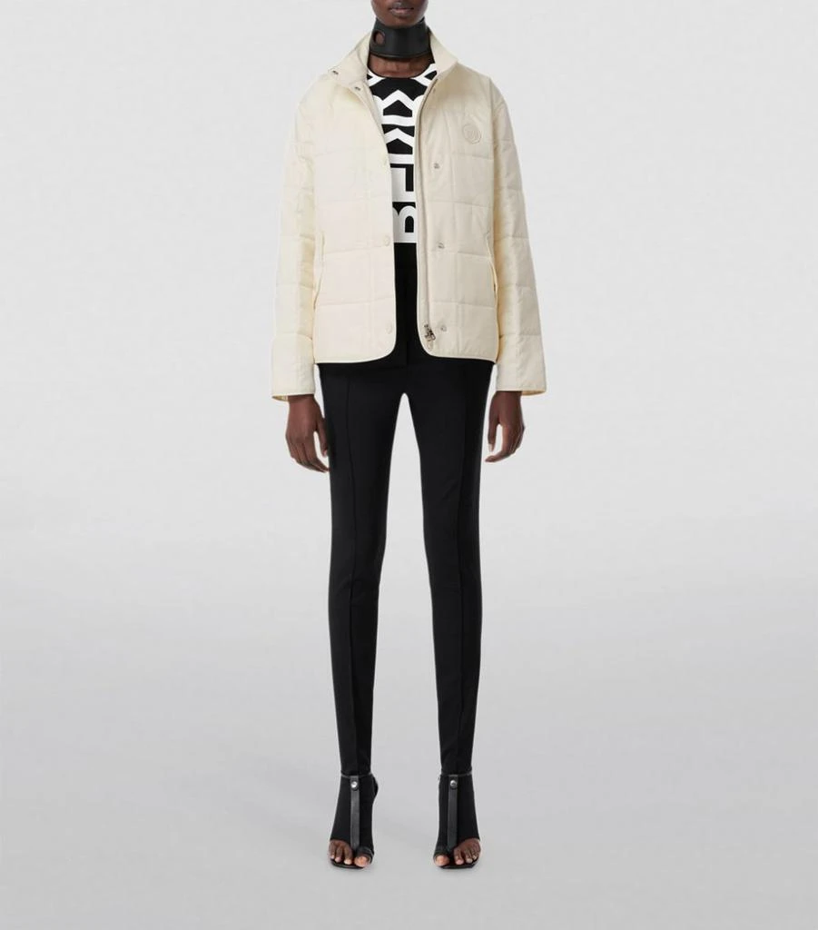 商品Burberry|Monogram Puffer Jacket,价格¥7846,第2张图片详细描述
