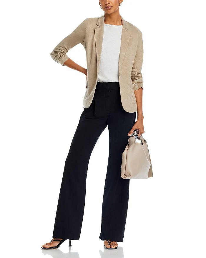 商品MAJESTIC FILATURES|Fitted Linen Blazer,价格¥2287,第2张图片详细描述