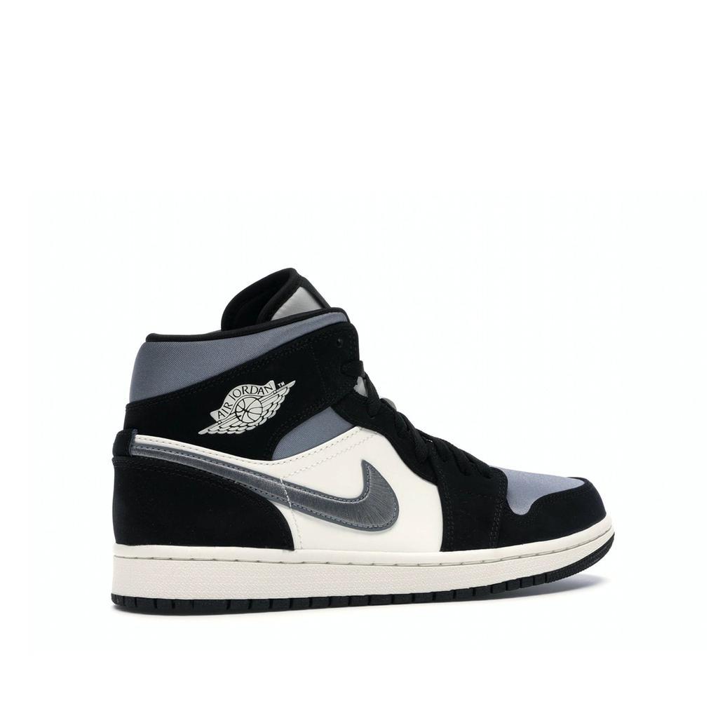 商品Jordan|Air Jordan 1 Mid Satin Grey Toe,价格¥2203,第5张图片详细描述