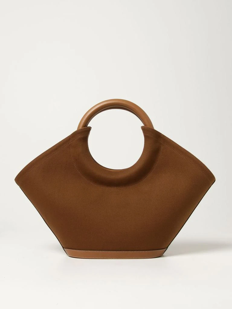 商品Hereu|Cabassa Hereu tote bag in canvas and leather,价格¥3666,第1张图片