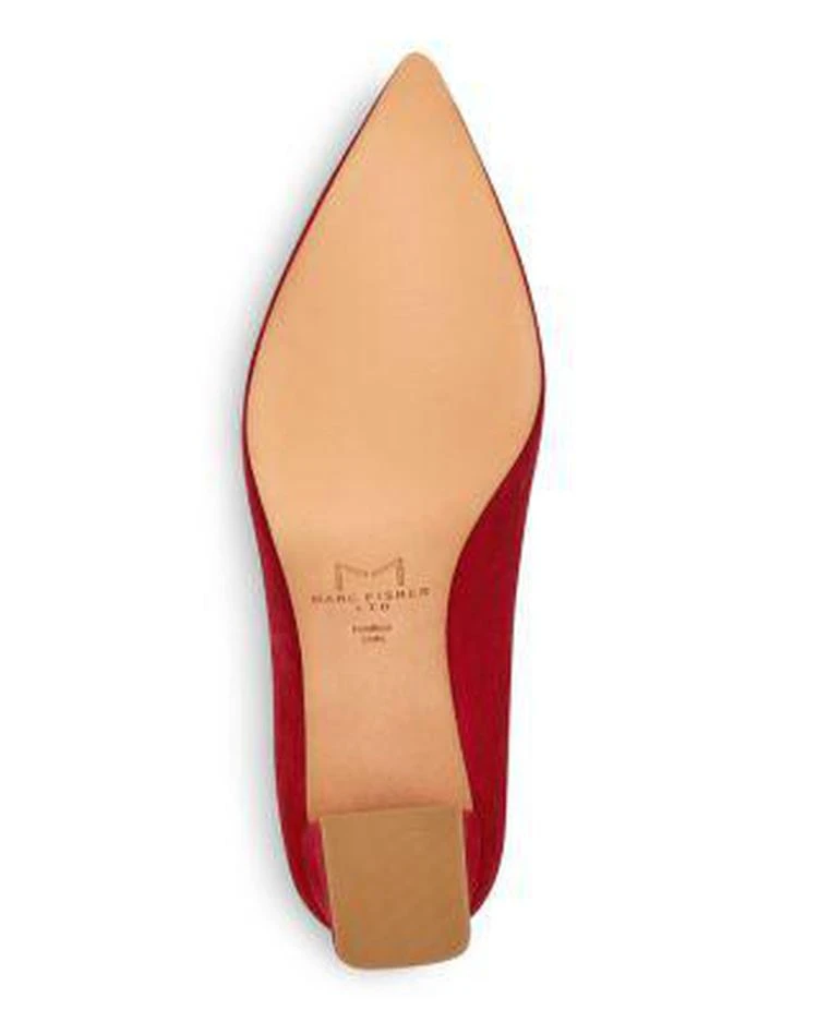 商品Marc Fisher|Women's Zala Suede Pointed Toe Pumps,价格¥1197,第5张图片详细描述