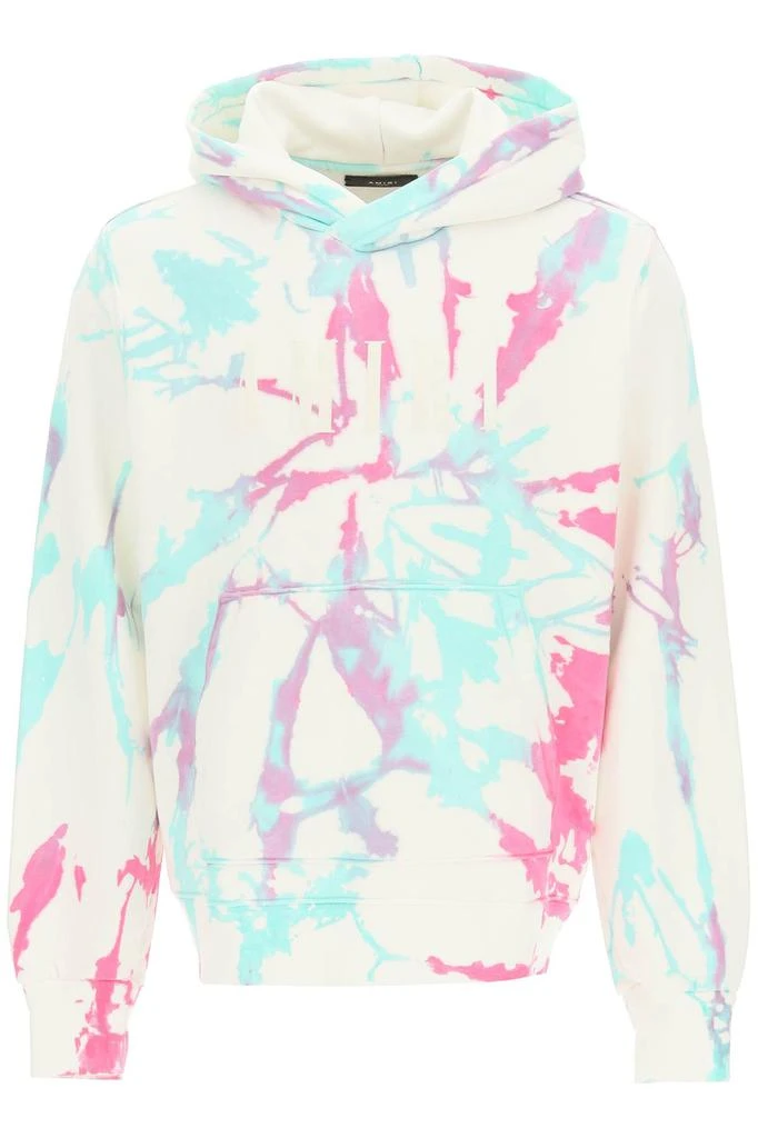 商品AMIRI|Amiri tie dye core logo sweatshirt with hood,价格¥3939,第1张图片