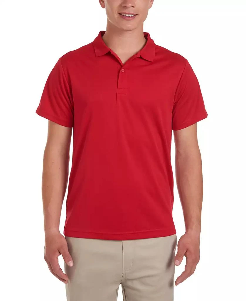 商品Nautica|Young Men Uniform Short Sleeve Performance Stretch Polo,价格¥118,第1张图片