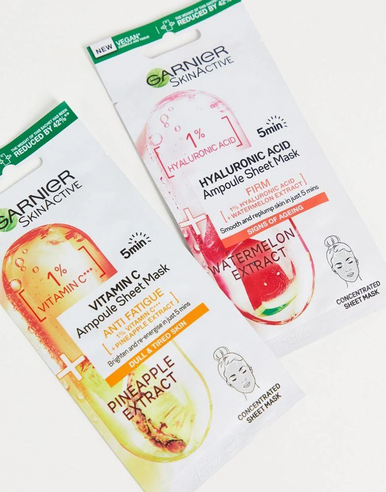 商品Garnier|Garnier The Ampoules Sheet Mask Collection,价格¥98,第3张图片详细描述