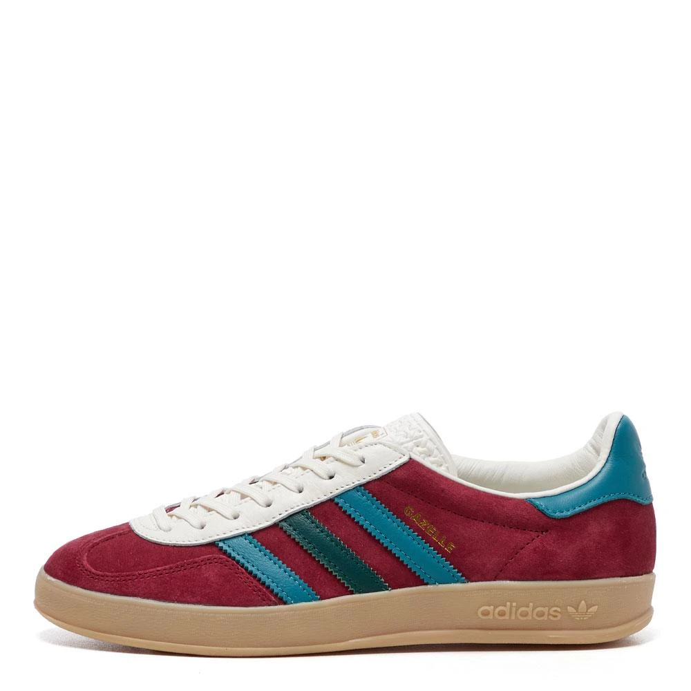 商品Adidas|adidas Gazelle Indoor Trainers - Burgundy / Arctic / Green,价格¥922,第1张图片