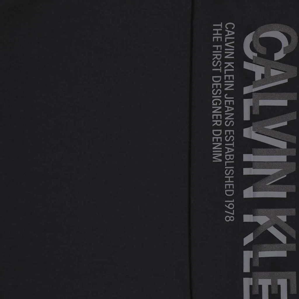 商品Calvin Klein|Calvin Klein Mens Black Long Sleeve 3D Logo T-shirt, Size Large,价格¥253,第3张图片详细描述