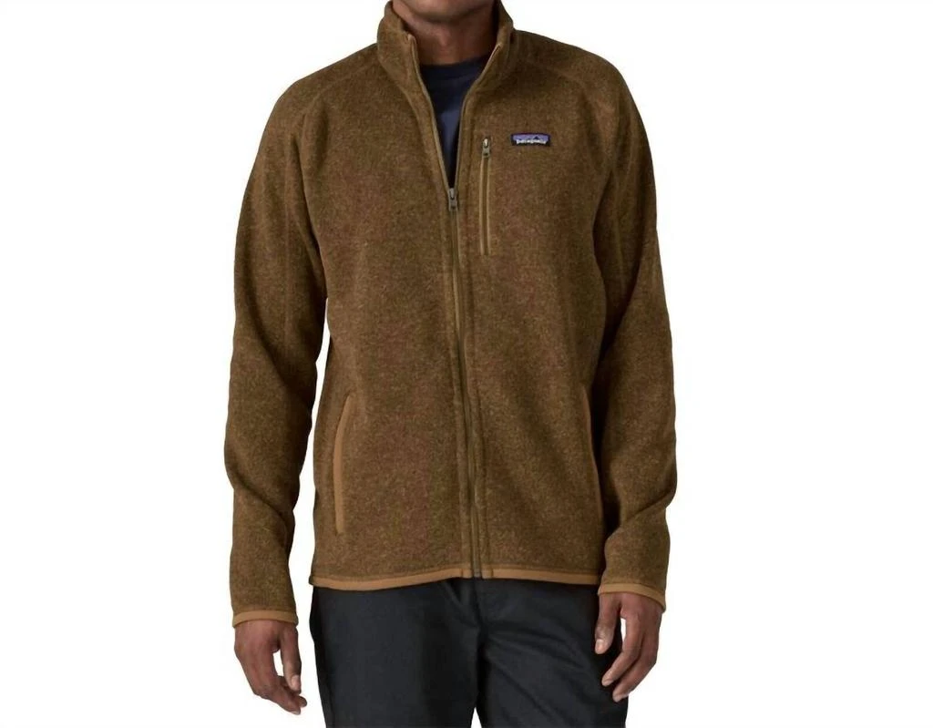 商品Patagonia|Better Sweater Jacket In Coriander Brown,价格¥870,第1张图片