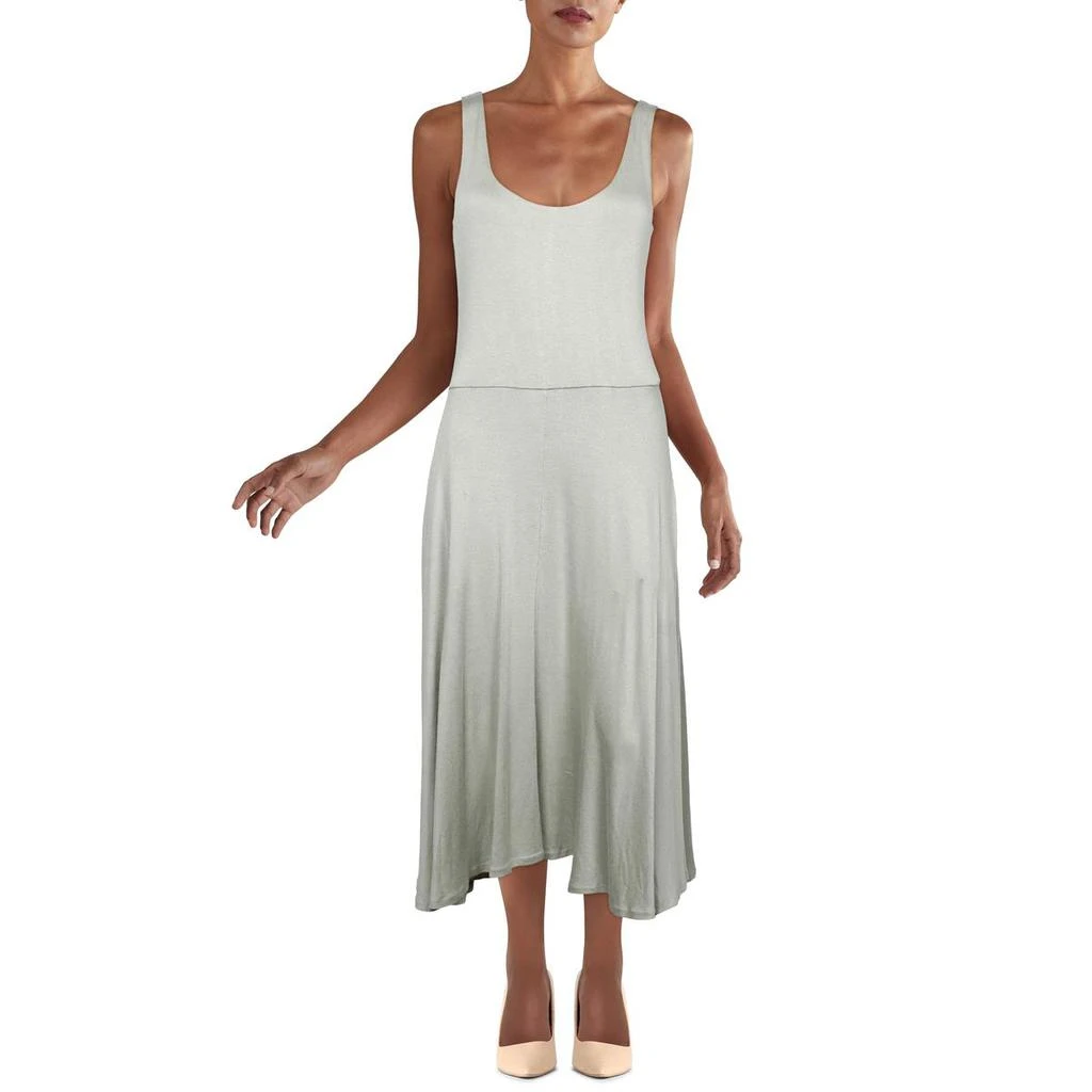 商品Vince|Vince Womens Handkerchief Hem Full Skirt Midi Dress,价格¥289,第1张图片