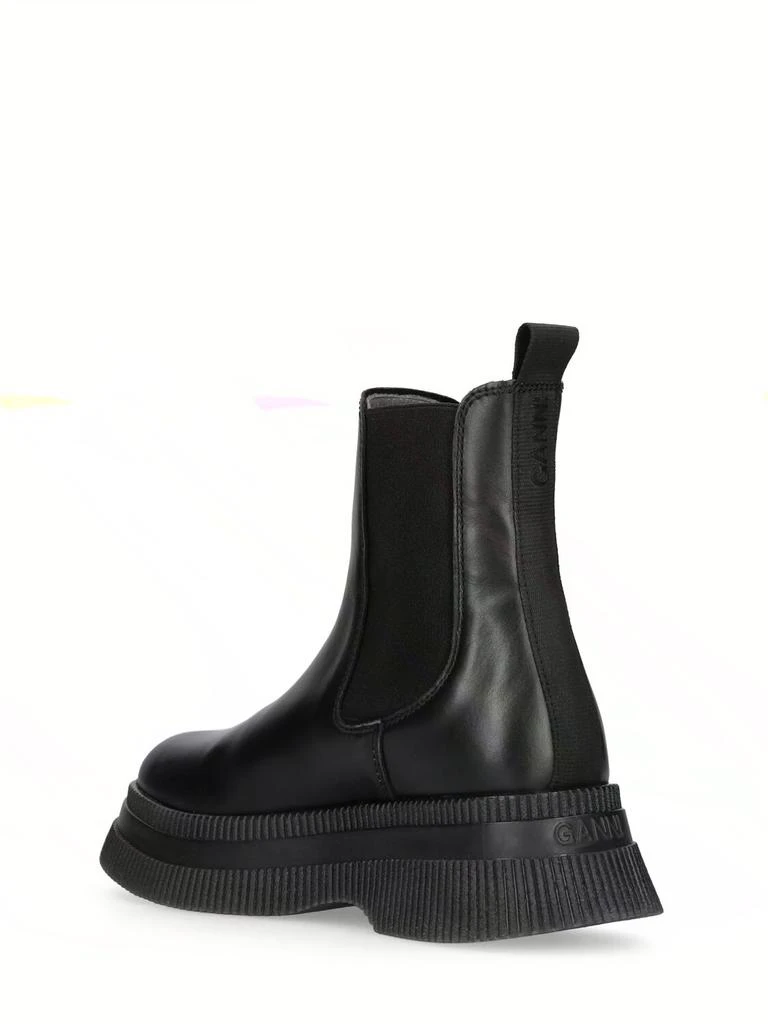 商品Ganni|55mm Leather Chelsea Boots,价格¥2054,第3张图片详细描述