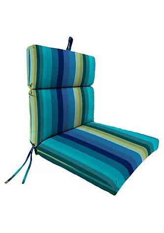 商品Jordan|Jordan 9502PK1-5135D 22 x 44 x 4 in. Outdoor Chair Cushion in Islip Teal,价格¥425,第1张图片