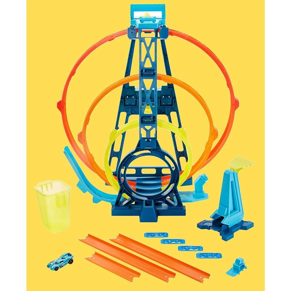 商品Hot Wheels|the Triple 3 Loop Track Builder Ultimate Race Track Playset,价格¥337,第2张图片详细描述