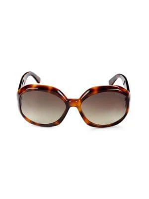 商品Tom Ford|62MM Butterfly Sunglasses,价格¥1475,第1张图片