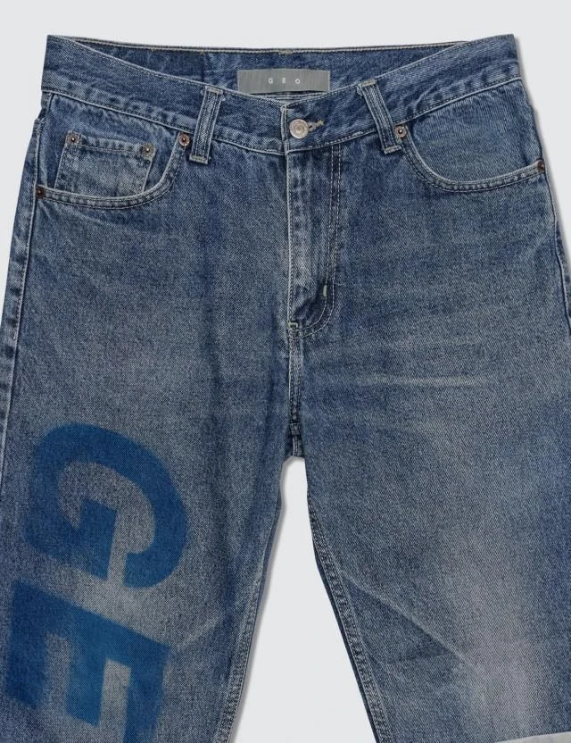 商品GEO|Reconstructed Denim Pants,价格¥1849,第5张图片详细描述