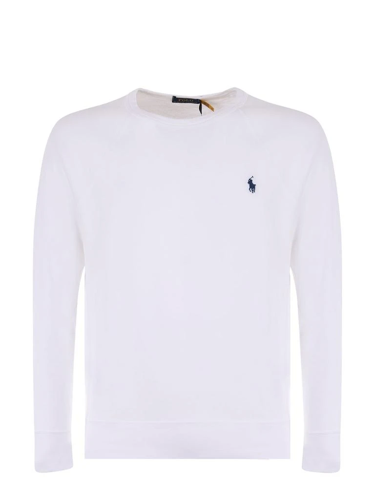 商品Ralph Lauren|Polo Ralph Lauren Logo Embroidered Crewneck Sweatshirt,价格¥873,第1张图片