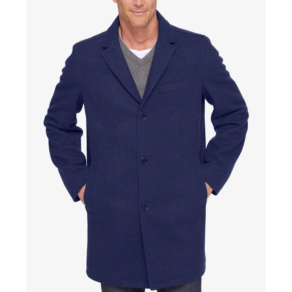 商品Tommy Hilfiger|Men's Slim-Fit Top Coat,价格¥711,第2张图片详细描述
