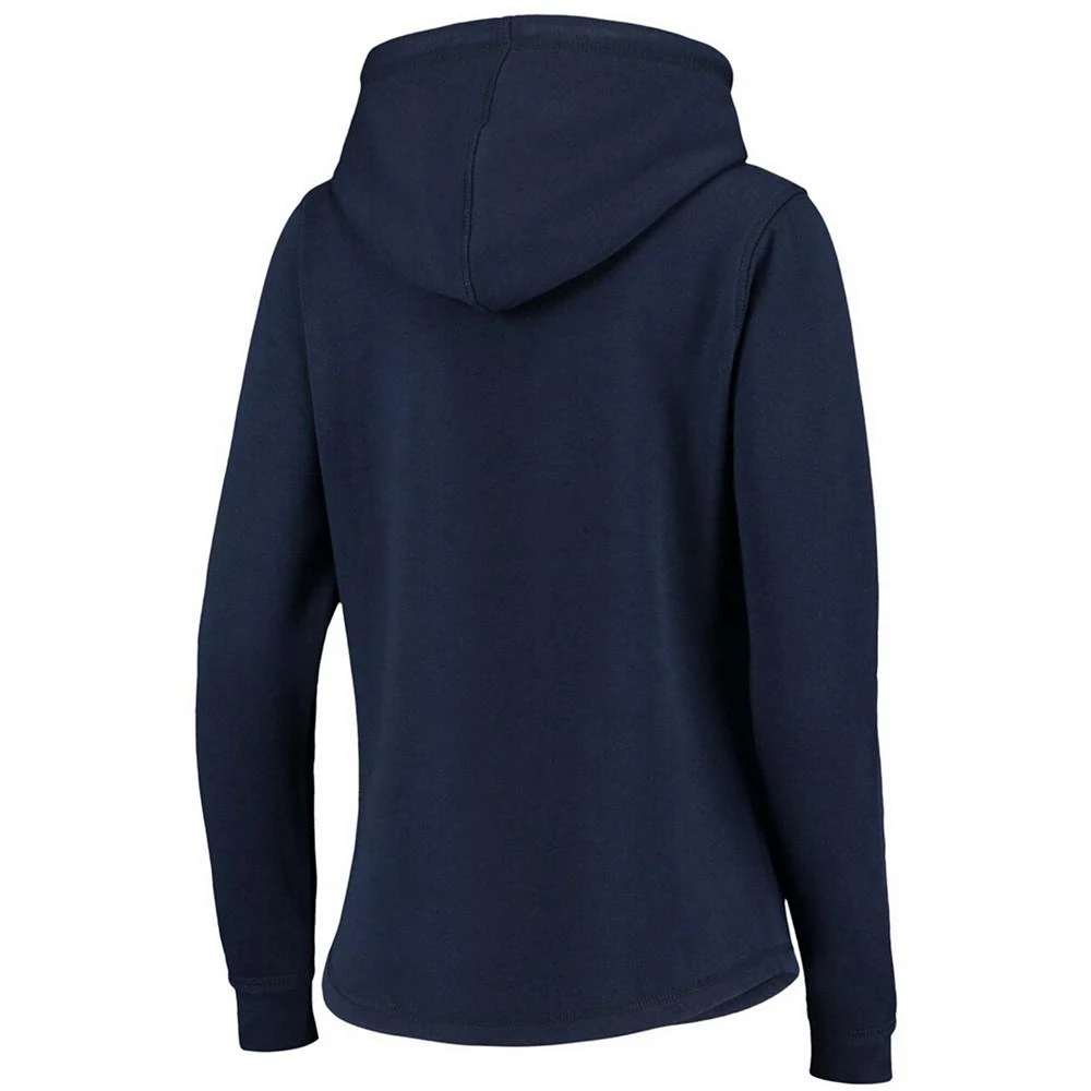商品Colosseum|Women's Navy West Virginia Mountaineers Core Crossover Pillbox Pullover Hoodie,价格¥373,第2张图片详细描述