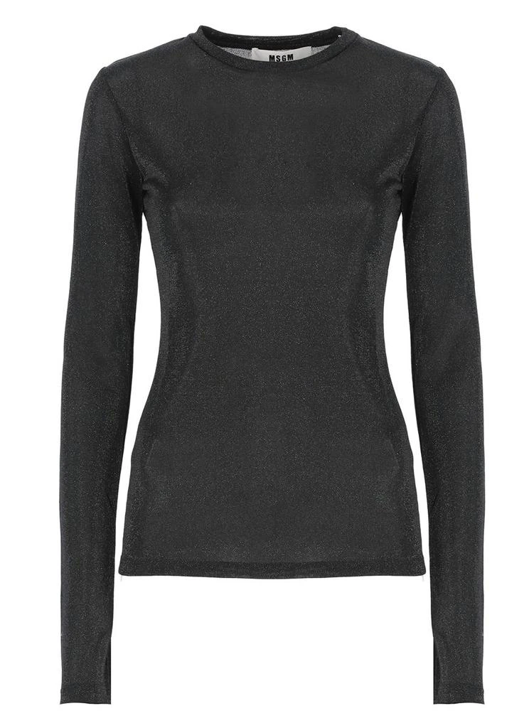 商品MSGM|MSGM T-shirts and Polos Black,价格¥1118,第1张图片