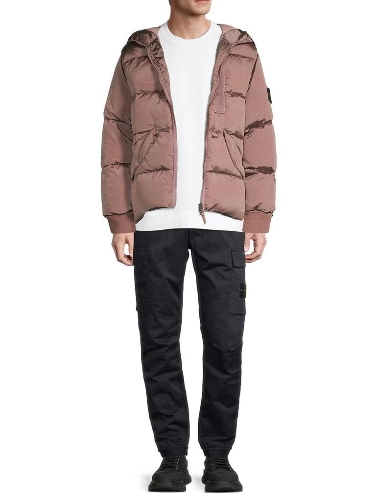 商品Stone Island|Nylon Hooded Down Jacket,价格¥5685,第2张图片详细描述