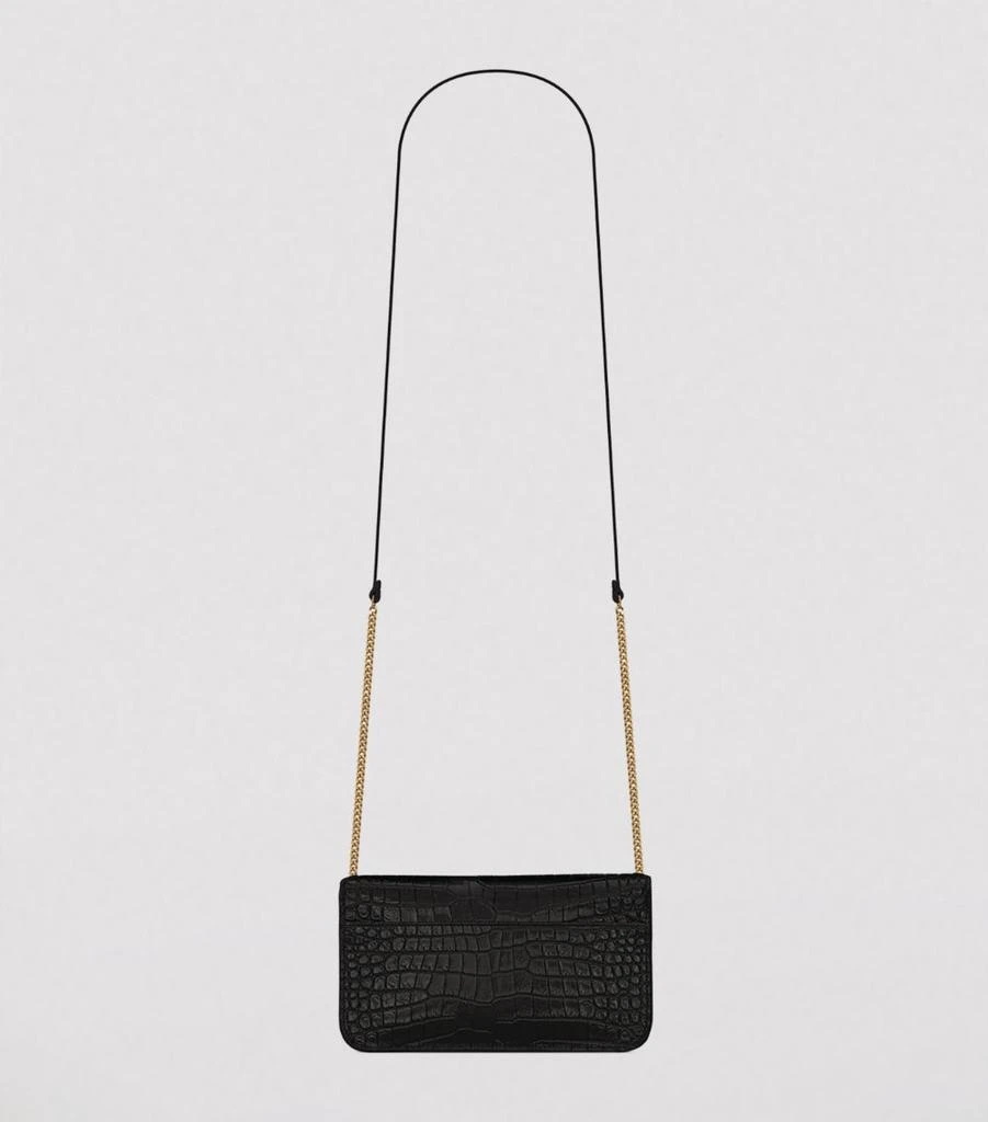 商品Yves Saint Laurent|Leather Cross-Body Phone Holder,价格¥6783,第3张图片详细描述