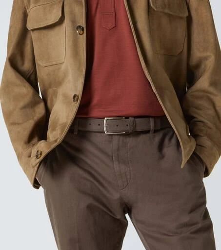 商品Zegna|绒面革腰带,价格¥5116,第2张图片详细描述