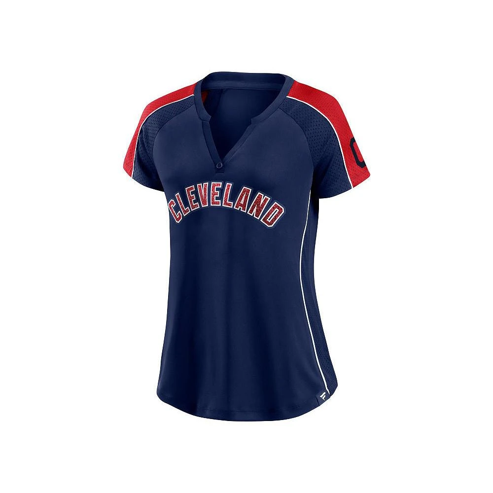 商品Majestic|Women's Cleveland Indians League Diva T-Shirt,价格¥450,第1张图片