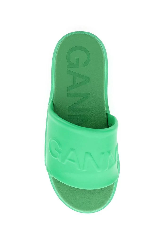 商品Ganni|Ganni vegea slides,价格¥1291,第2张图片详细描述