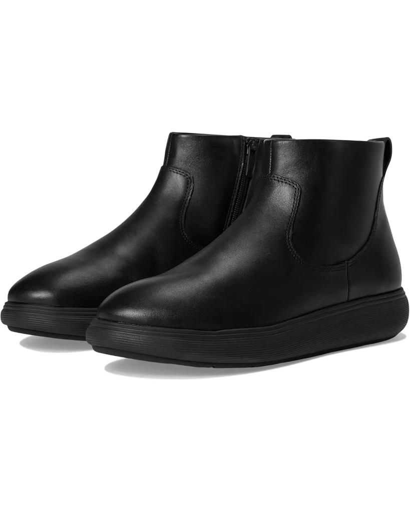 Bottines FitFlop Iq-comff en cuir avec fermeture éclair pour femmes image 2
