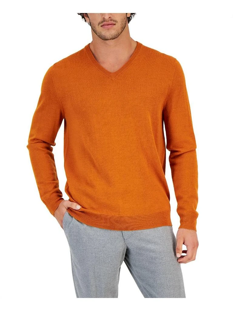 Mens Merino Wool V-Neck Sweater 商品