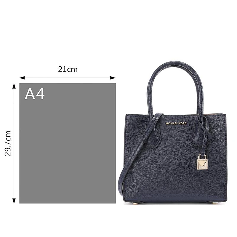 商品[国内直发] Michael Kors|迈克·科尔斯 MICHAEL KORS MK女包 MOMAD系列女士皮革手提斜挎包小号 黑色 30T0GNXT1L BLACK,价格¥1085,第5张图片详细描述