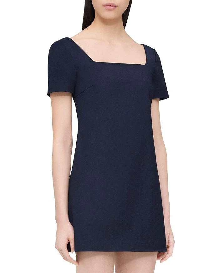 商品Theory|Square Neck Mini Dress,价格¥803,第3张图片详细描述