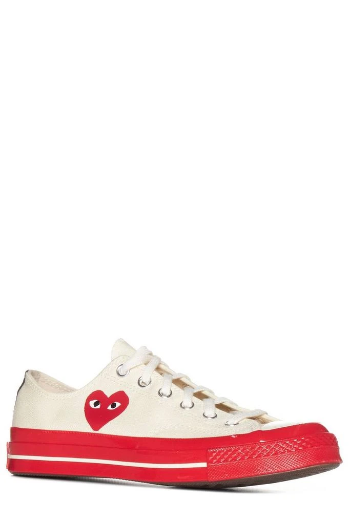 商品Comme des Garcons|Comme des Garçons Play X Converse Chuck 70 Lace-Up Sneakers,价格¥702,第2张图片详细描述