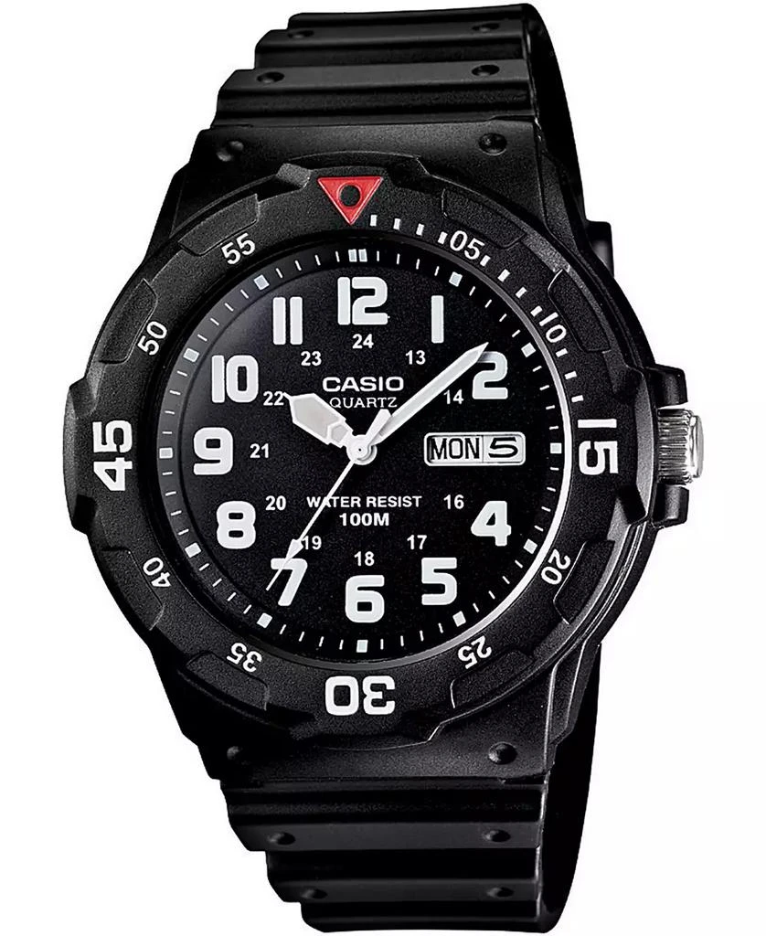 商品Casio|Men's Black Resin Strap Watch 43mm,价格¥339,第1张图片