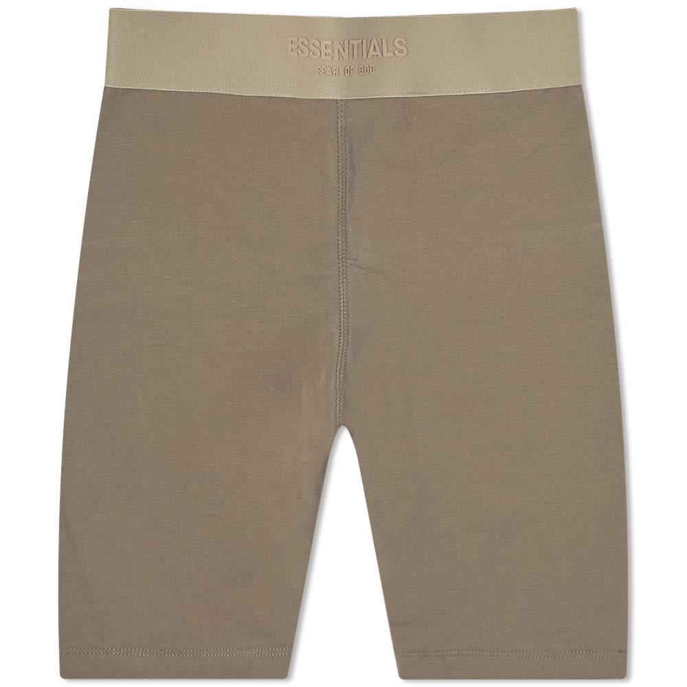 商品Essentials|Fear of God ESSENTIALS Women's Sports Cycling Short - Desert Taupe,价格¥439,第1张图片