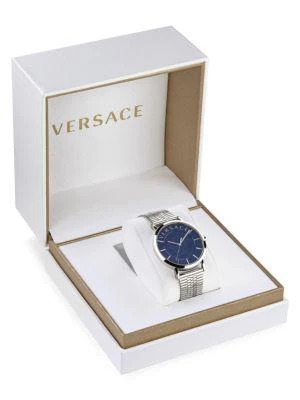 商品Versace|V-Essential Stainless Steel Bracelet Watch,价格¥2696,第4张图片详细描述