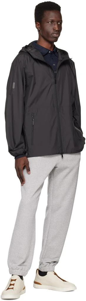 商品Zegna|Gray Bonded Sweatpants,价格¥1643,第4张图片详细描述
