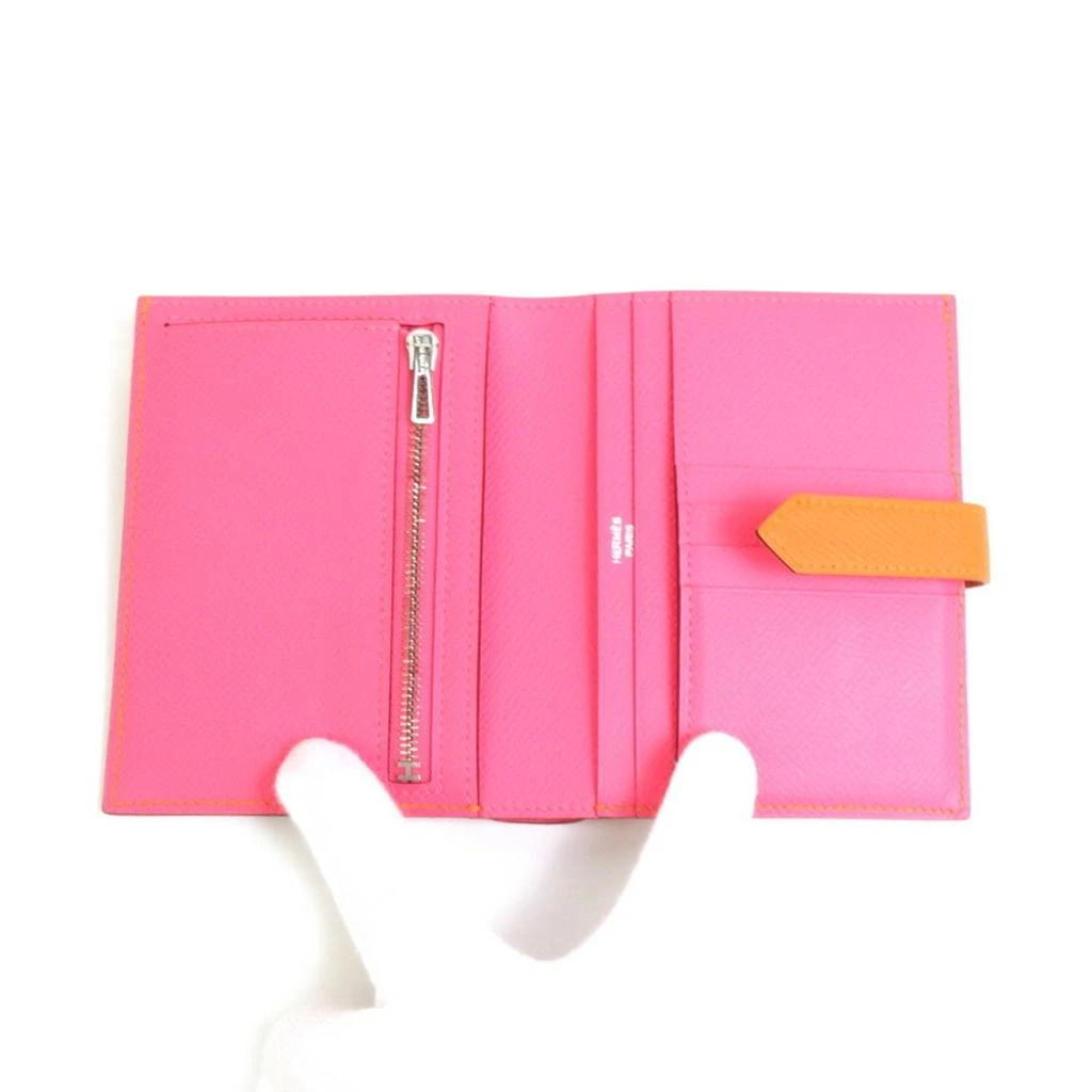 商品[二手商品] Hermes|Hermès Béarn  Leather Wallet  (Pre-Owned),价格¥22327,第3张图片详细描述