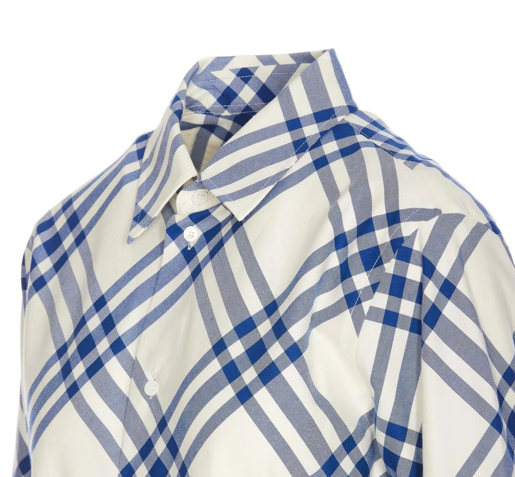 商品Burberry|Burberry Checked Long Sleeved Buttoned Shirt,价格¥4609,第3张图片详细描述