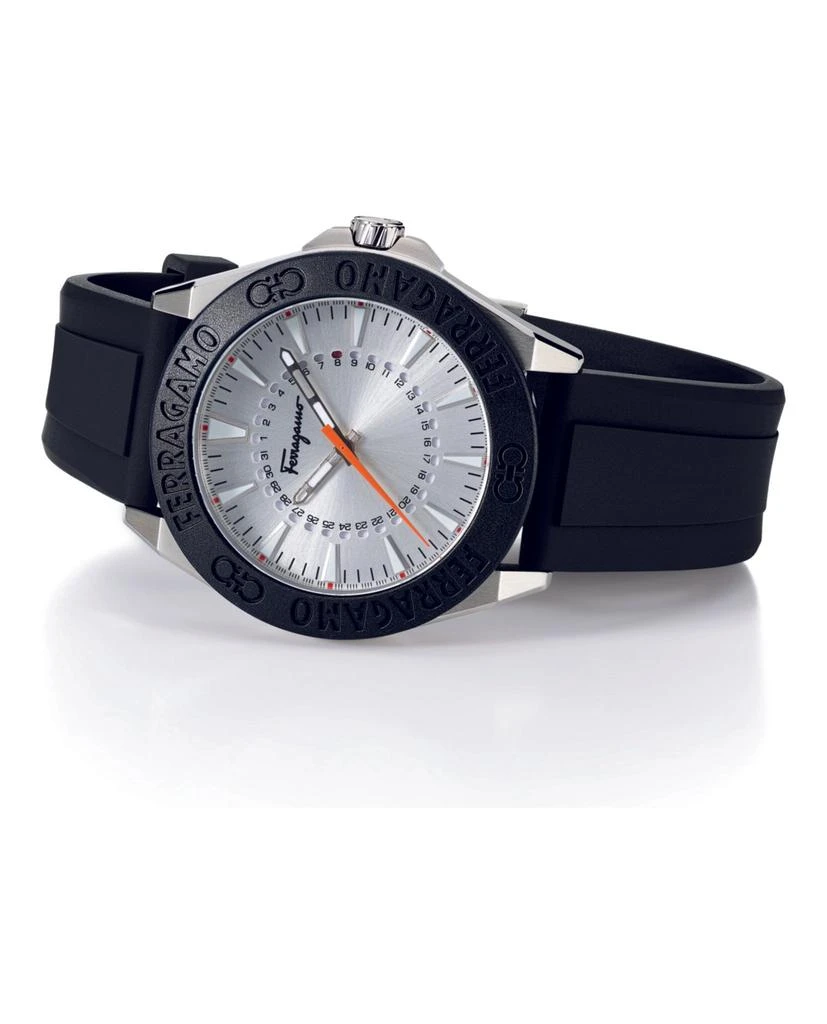 商品Salvatore Ferragamo|Ferragamo Ferragamo Silicone Watch,价格¥5441,第5张图片详细描述